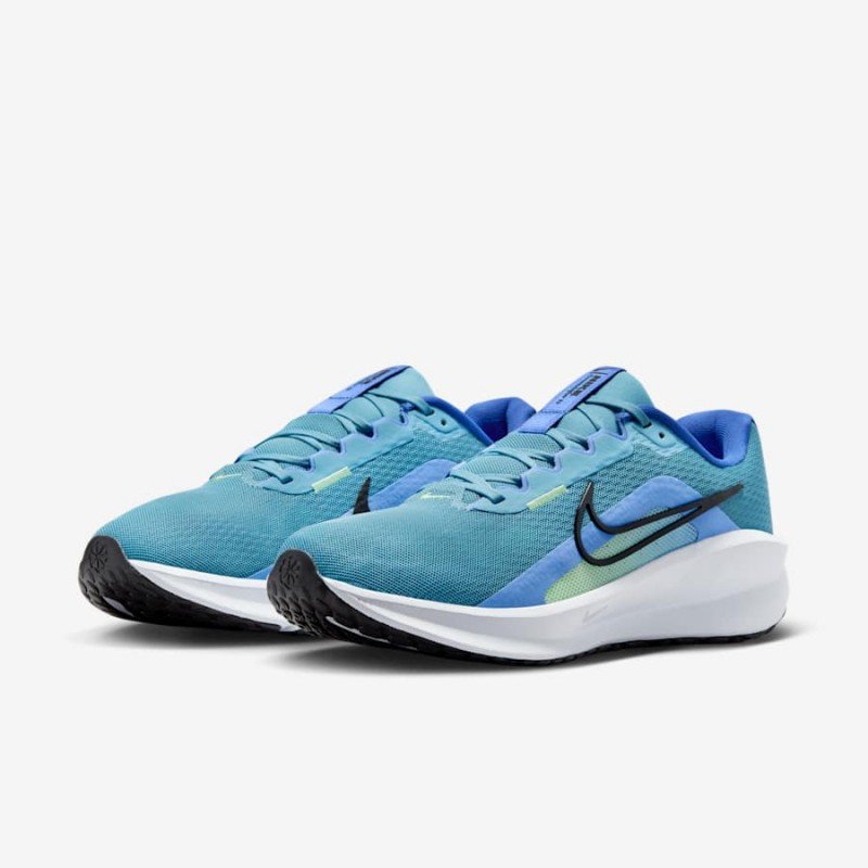 Giày Nike DownShifter 13 Nam - Xanh Trắng