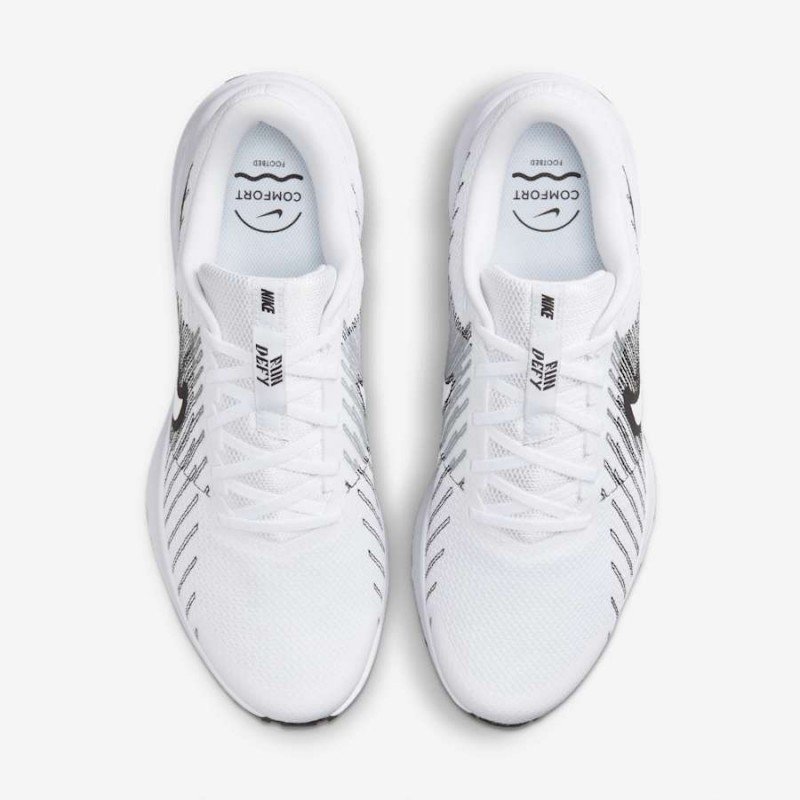 Giày Nike Run Defy Nam - Trắng Đen