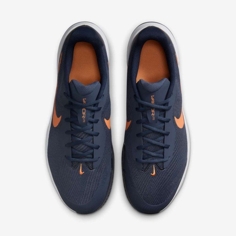 Giày Pickleball Tennis Nike Vapor Lite 3 Nam - Navy Cam Giày Pickleball Tennis Nike Vapor Lite 3 Nam - Navy Cam
