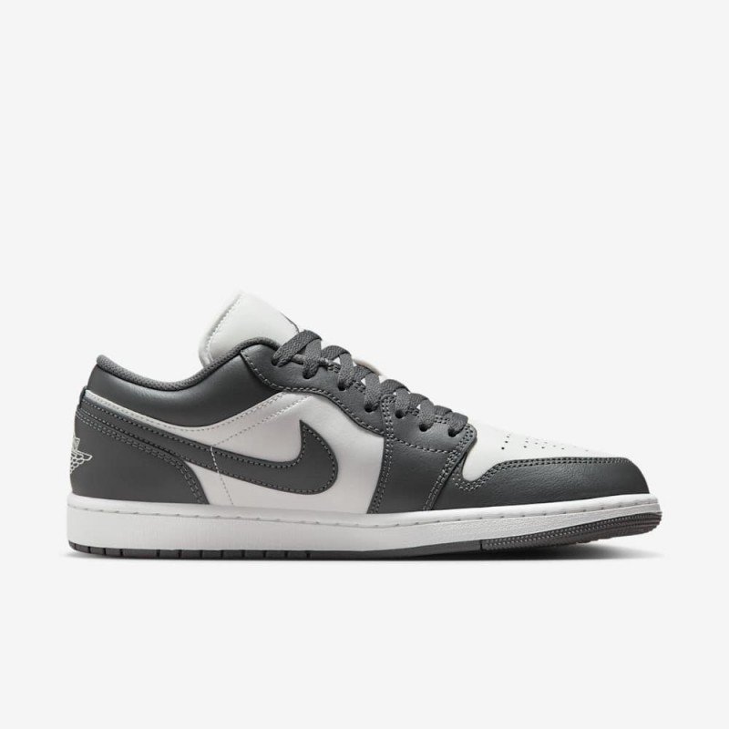 Giày Nike Air Jordan 1 Low Nam - Xám Trắng Giày Nike Air Jordan 1 Low Nam - Xám Trắng