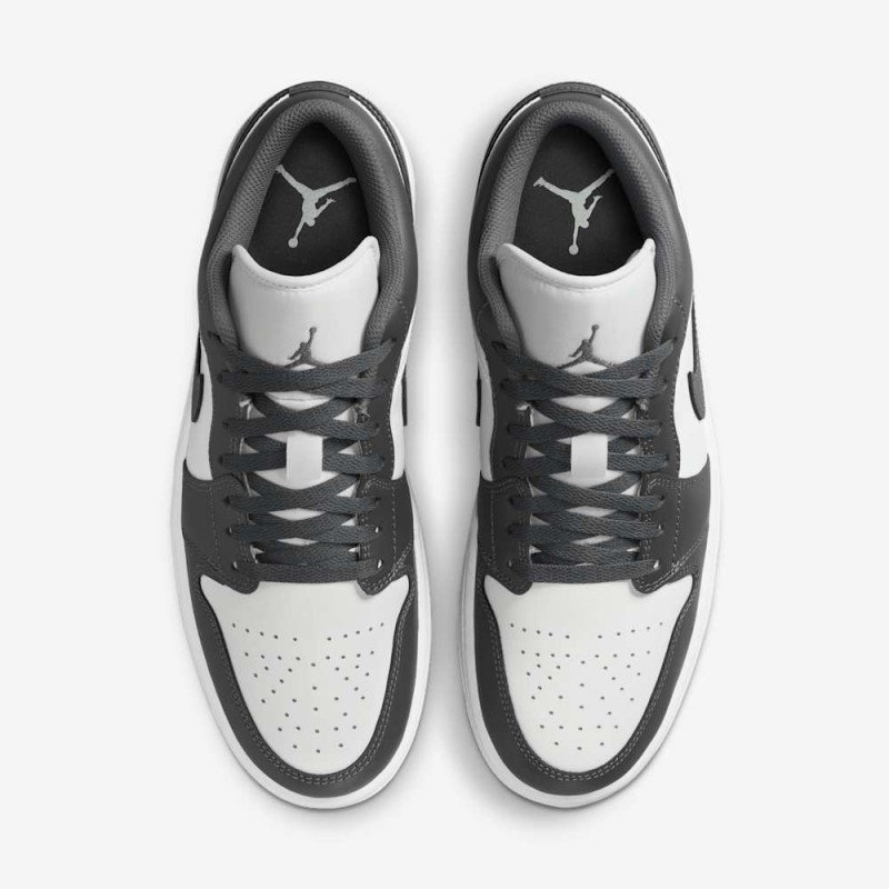 Giày Nike Air Jordan 1 Low Nam - Xám Trắng Giày Nike Air Jordan 1 Low Nam - Xám Trắng