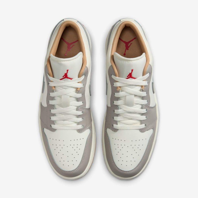 Giày Nike Air Jordan 1 Low Nam - Xám Nâu Giày Nike Air Jordan 1 Low Nam - Xám Nâu