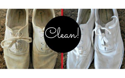 Mẹo làm mới giày vải