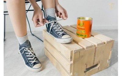Cách dán giày hiệu quả tại nhà