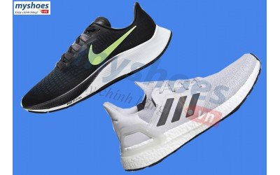So sánh Adidas Ultraboost 20 và Nike Airzoom Pegasus 37