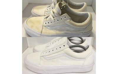 Khắc phục các vết ố trên giày hiệu quả